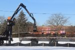 Former Monon Rail Removal